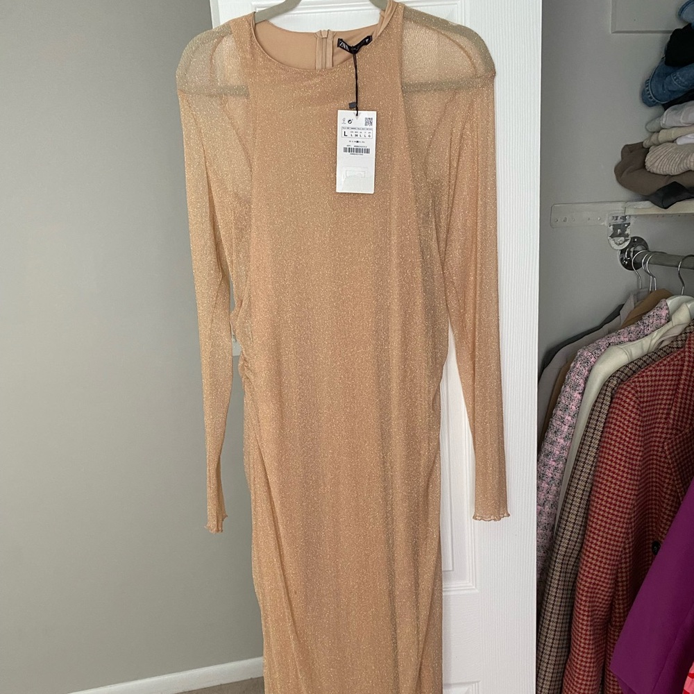 Zara sparkly dress